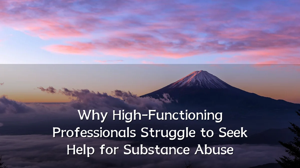 Why High-Functioning Professionals Struggle to Seek Help for Substance Abuse