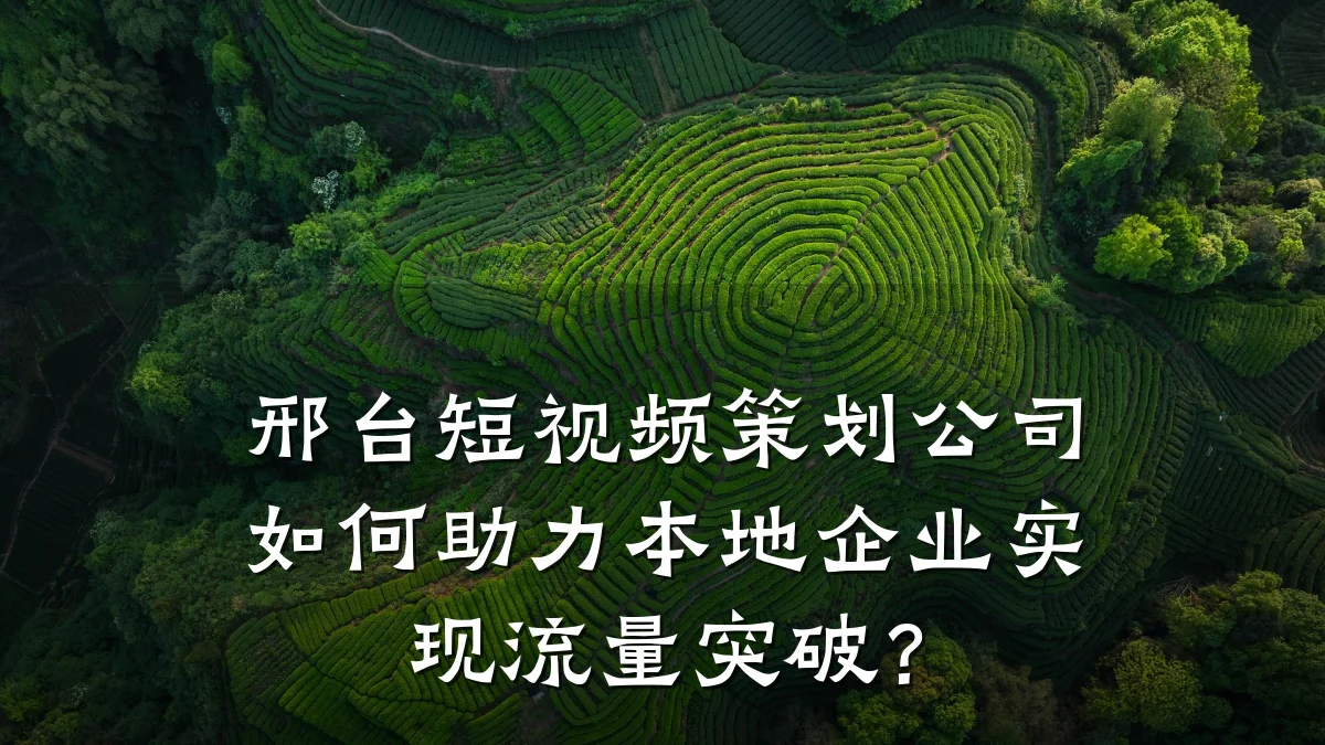 邢台短视频策划公司如何助力本地企业实现流量突破?
