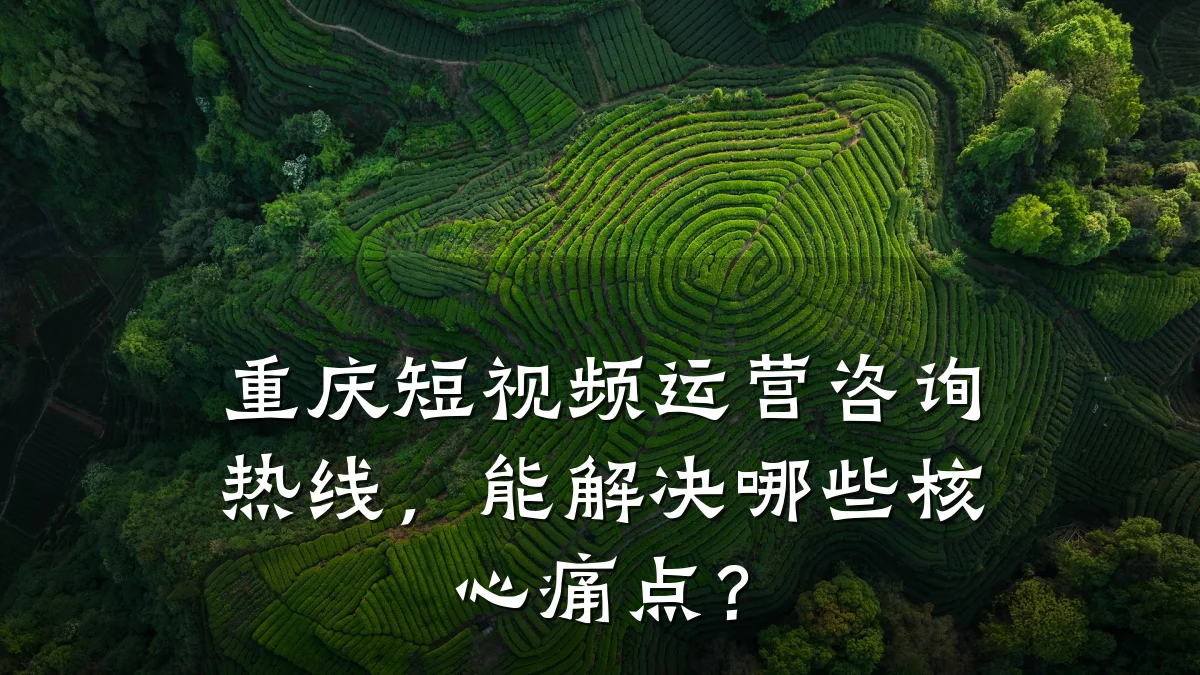 重庆短视频运营咨询热线,能解决哪些核心痛点?