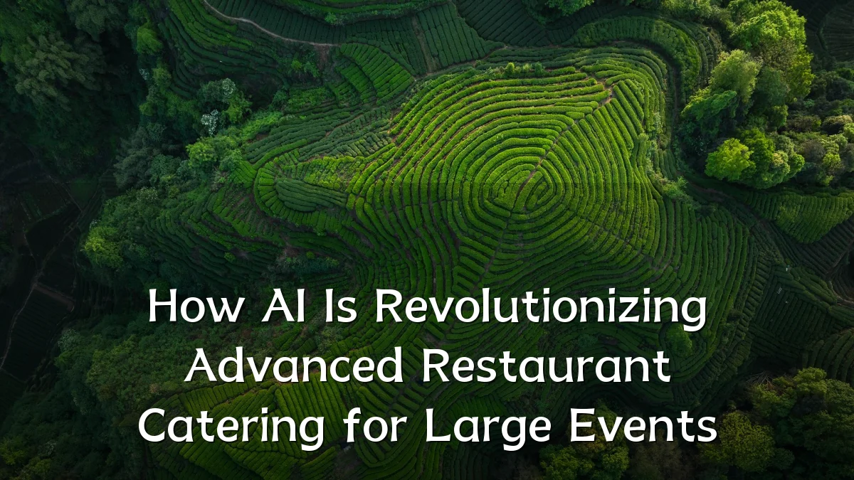 How AI Is Revolutionizing Advanced Restaurant Catering for Large Events