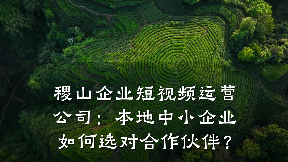 稷山企业短视频运营公司:本地中小企业如何选对合作伙伴?