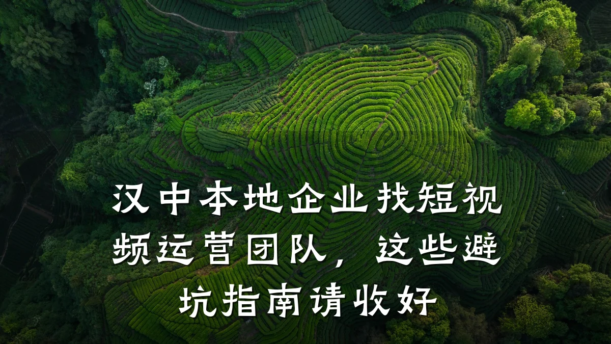 汉中本地企业找短视频运营团队，这些避坑指南请收好
