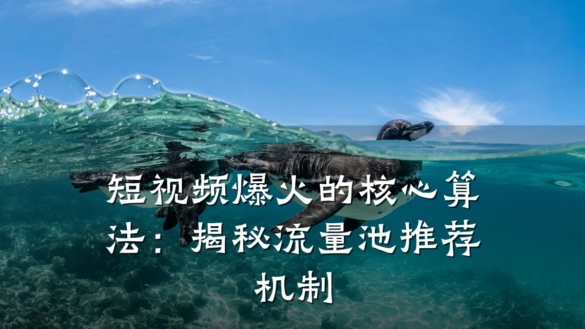 短视频爆火的核心算法：揭秘流量池推荐机制