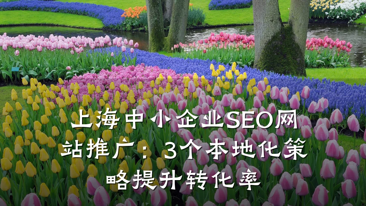 上海中小企业SEO网站推广:3个本地化策略提升转化率