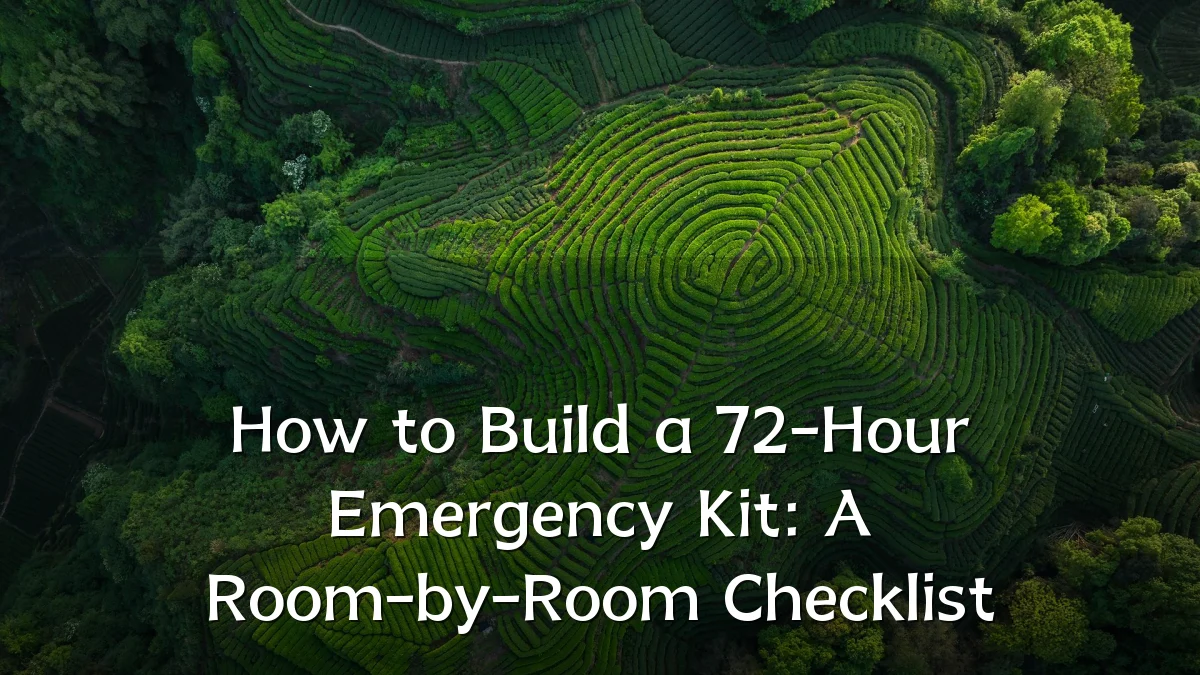 How to Build a 72-Hour Emergency Kit: A Room-by-Room Checklist
