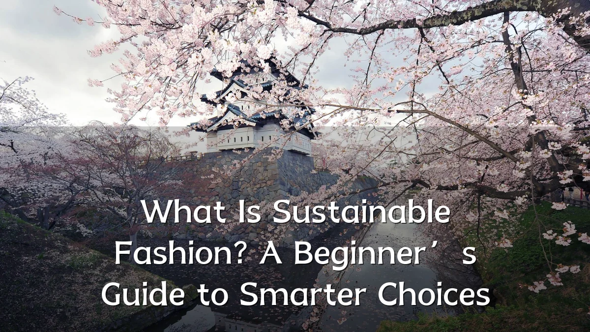 What Is Sustainable Fashion? A Beginner’s Guide to Smarter Choices